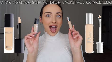 dior forever vs backstage concealer|My Full Dior Liquid Foundation Guide: Find Your Best .